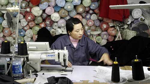 Chinese worker in Prato