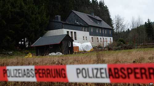 German crime scene