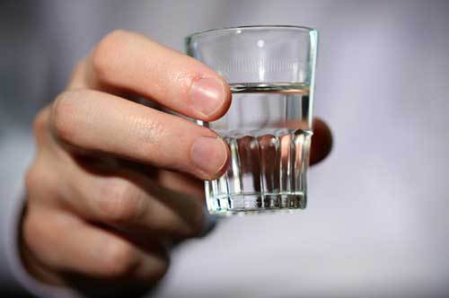 Vodka shot