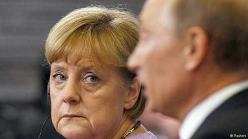 Merkel and Putin